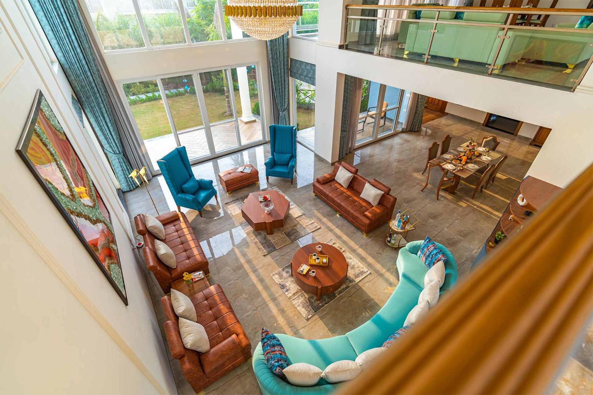 Stayvista At Serenity Farms With Pool, Lawn, Bonfire & Bbq Sohna 외부 사진